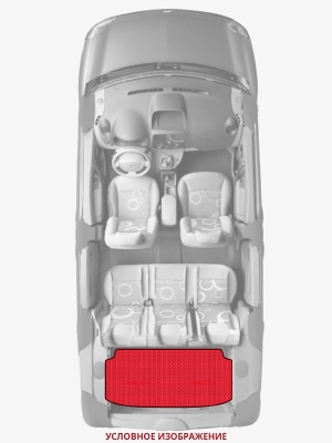 ЭВА коврики «Queen Lux» багажник для Ford F-Series (4G)